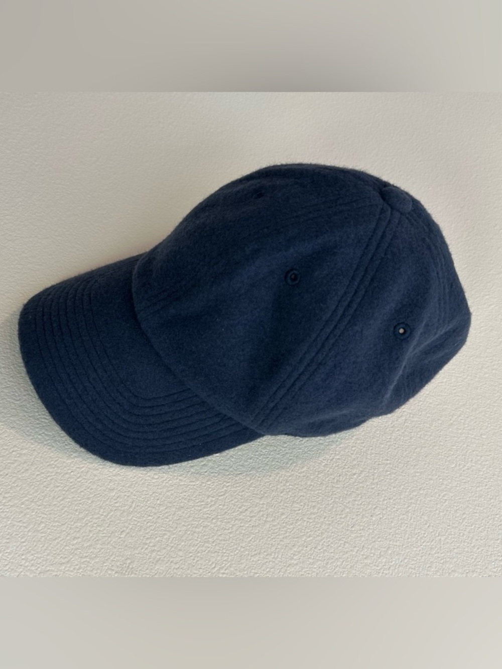 Allbirds Accessories Navy Blue Wool Baseball Cap